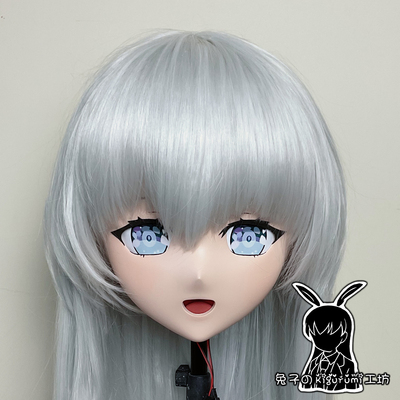 (RB343)Customize Full Head Quality Handmade Female/Girl Resin Japanese Anime Cartoon Character Kig Cosplay Kigurumi Mask (RB343)Customize Full Head Quality Handmade Female/Girl Resin Japanese Anime Cartoon Character Kig Cosplay Kigurumi Mask